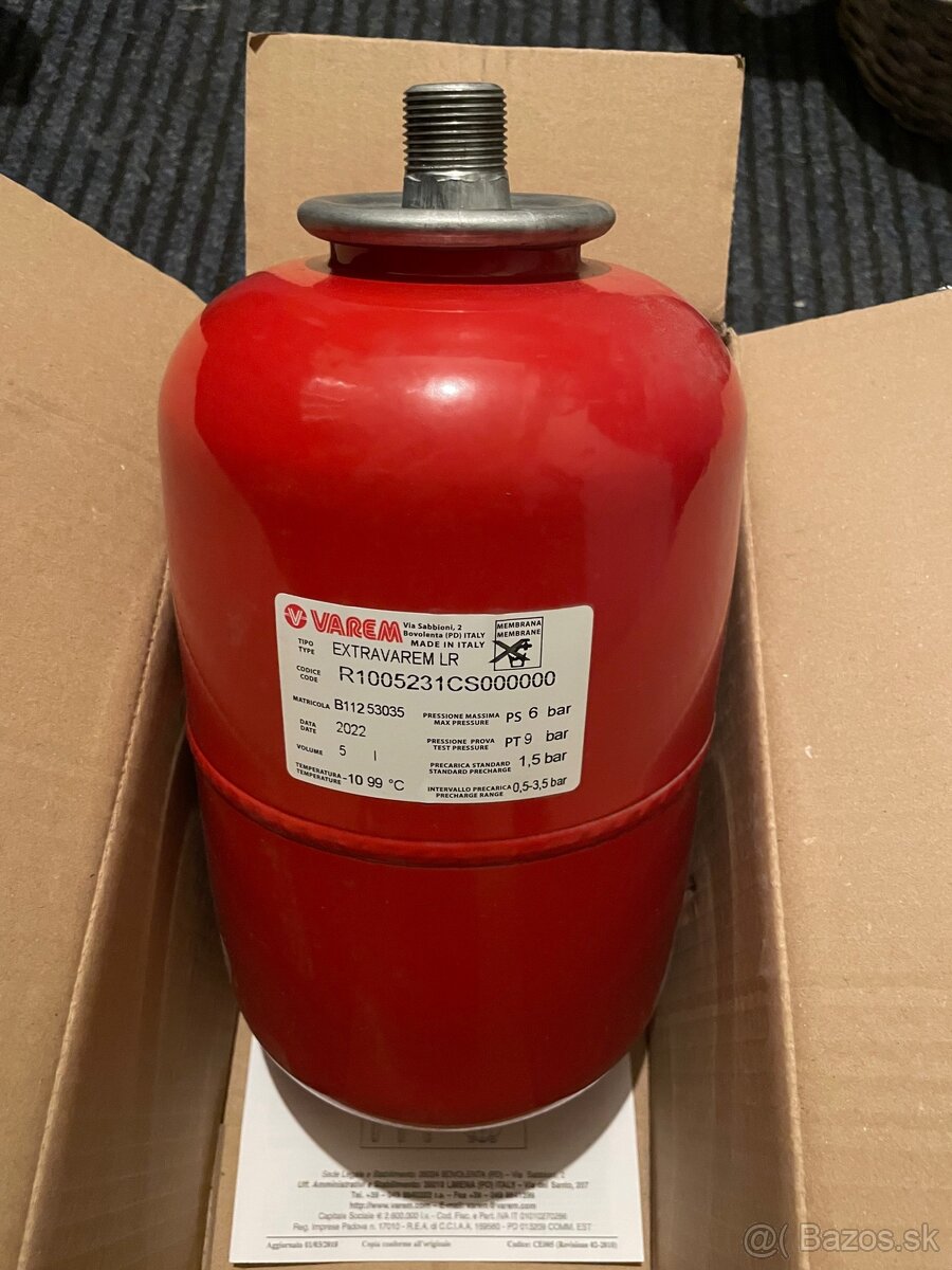 Tlaková nádoba Varem