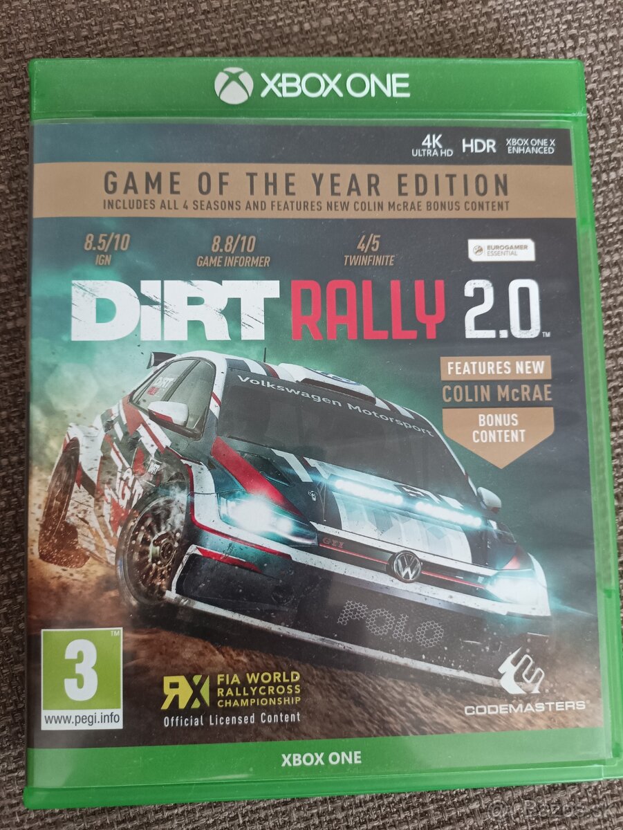 DIRT RALLY 2.0 Xbox One GAME OF THE YEAR EDITION