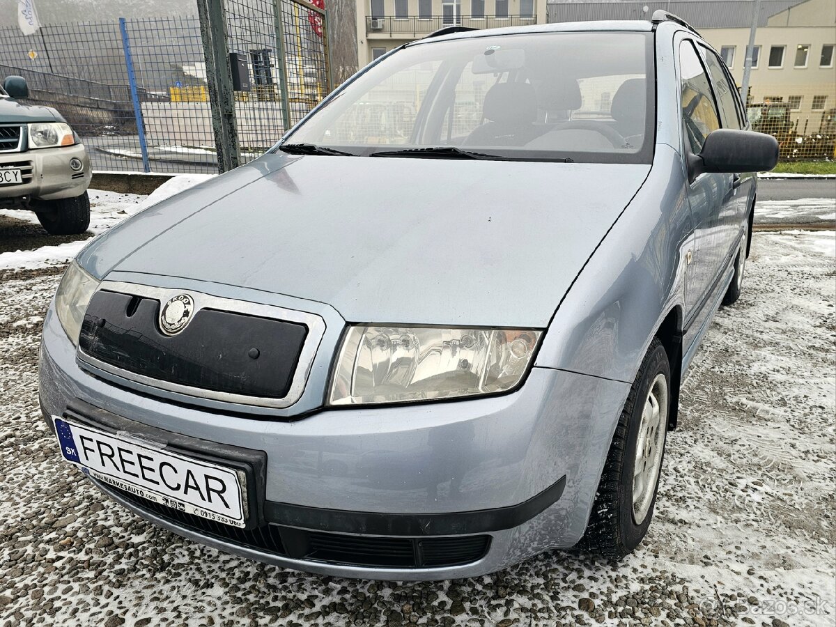 Škoda Fabia 1.4 benzin Rezervované