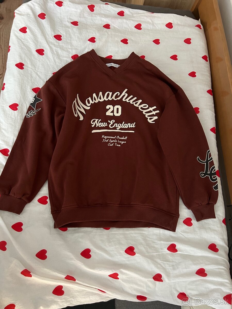 hnedá mikina