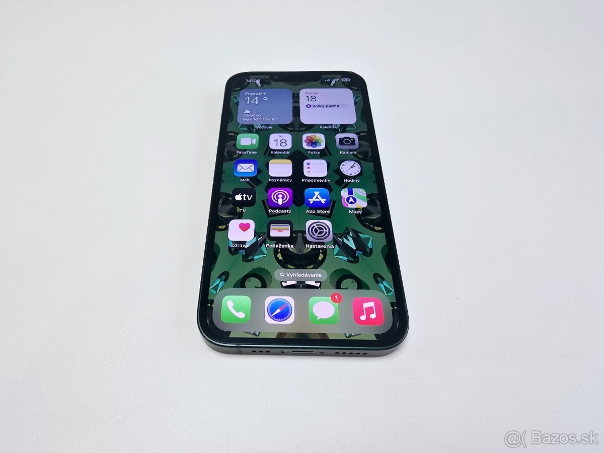 Apple IPHONE 13 128GB GREEN,ZDRAVIE BATERKY 100%