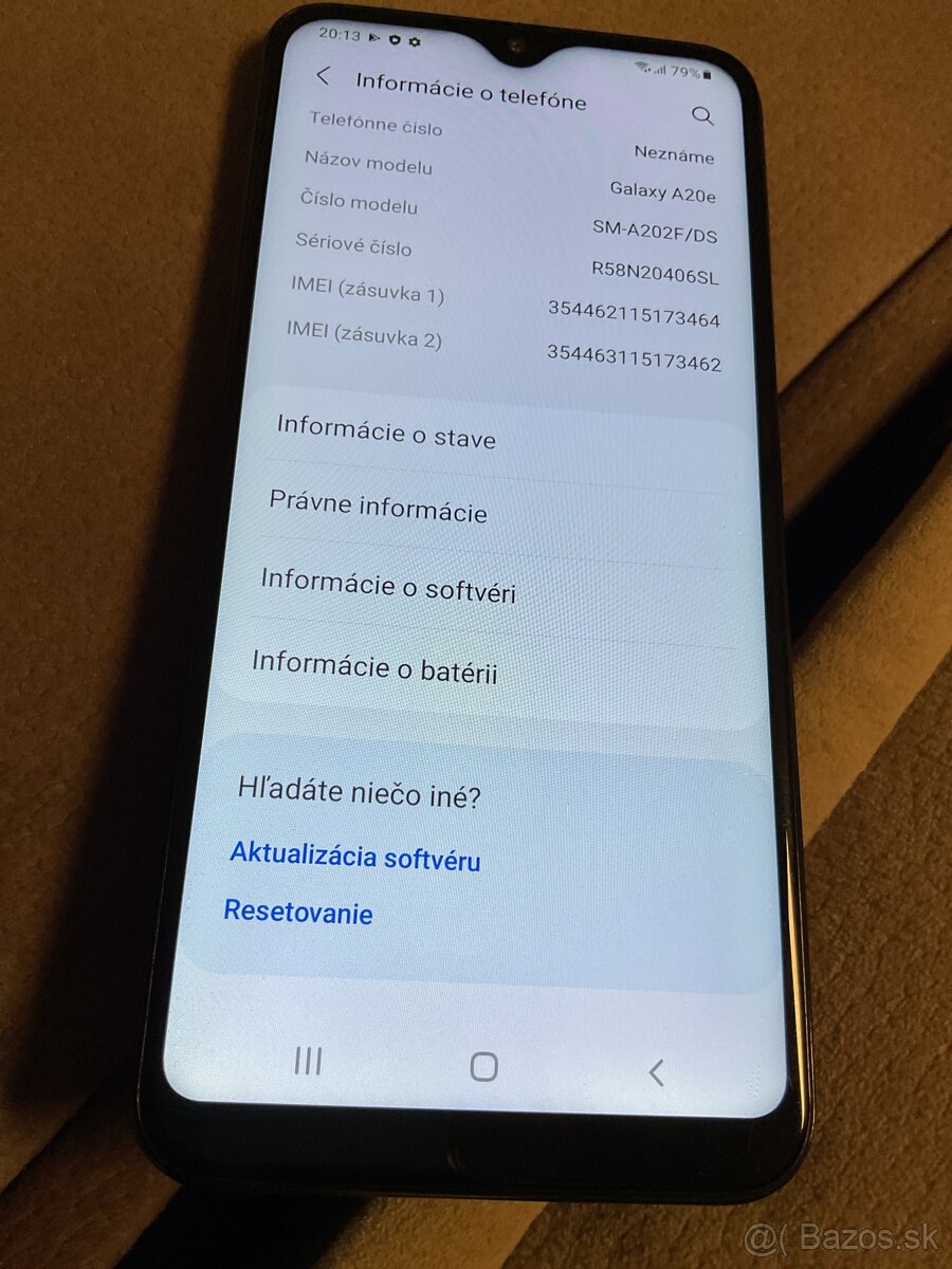 Samsung A20e 32GB/3GB