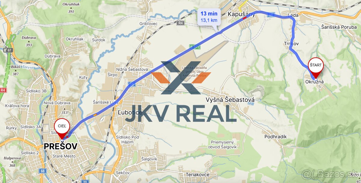 Predaj pozemku na výstavbu - Okružná