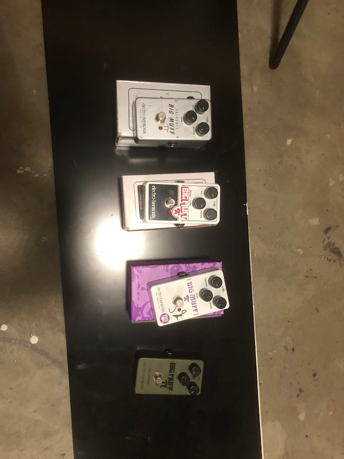 Electro Harmonix Big Muff - rôzne verzie