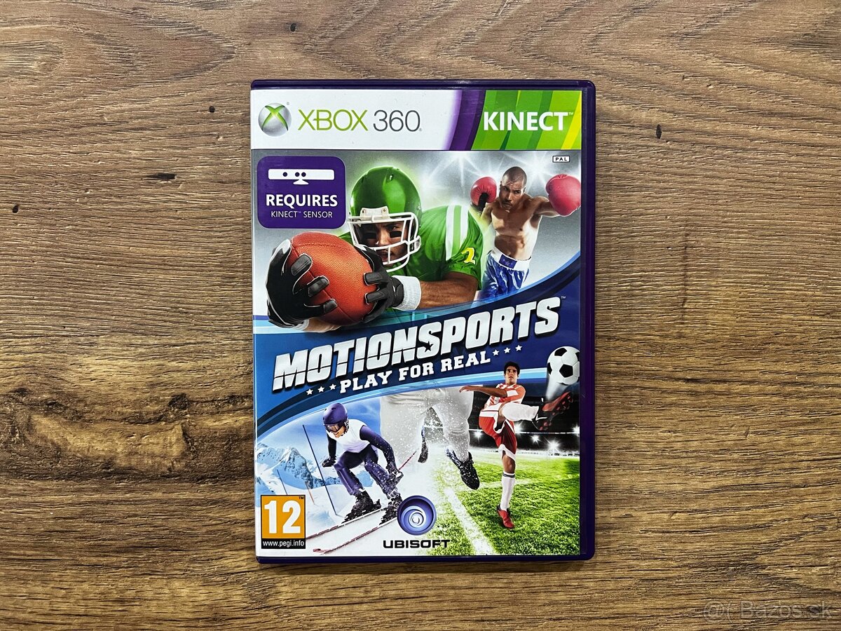 Hra Motionsports na Xbox 360