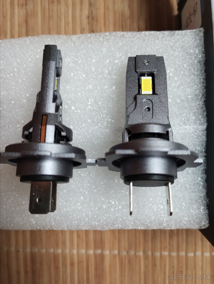Nové H7 12V Led žiarovky s ventilátorom
