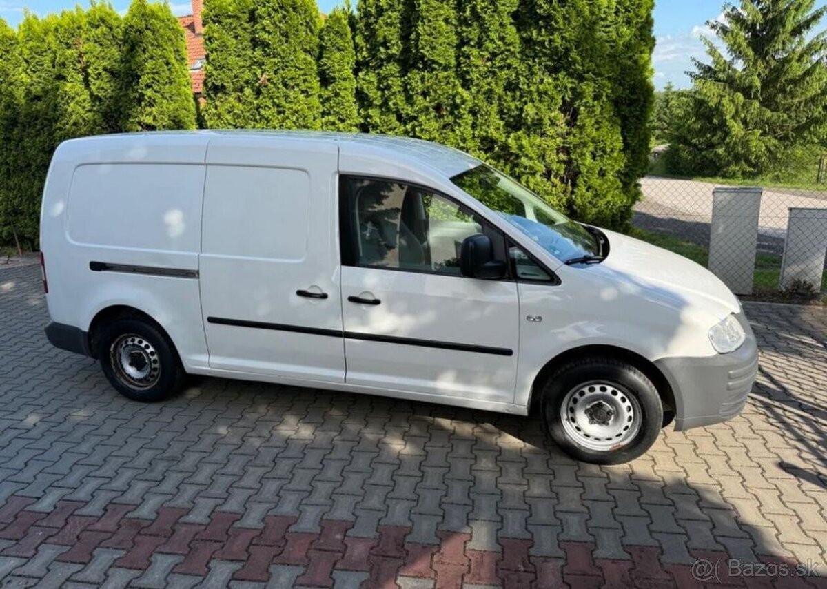Volkswagen Caddy 1,9TDi MAXI Nová STK regály nafta manuál