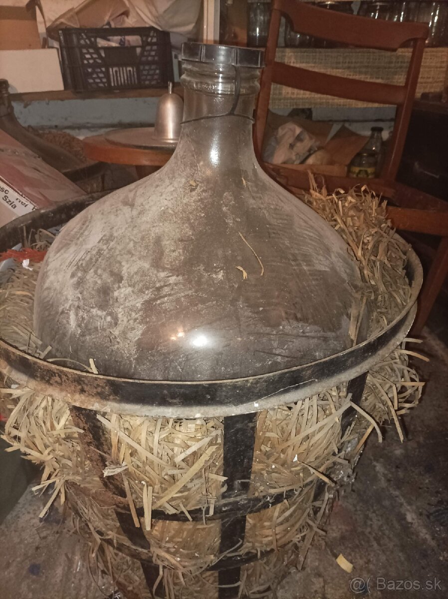 Demižón, demižóny rôzne 2x 50l 30l 25l