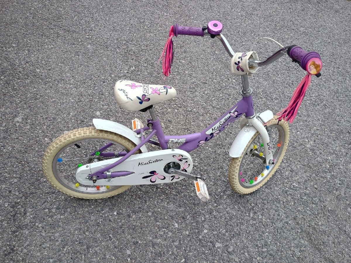 Dievčenský bicykel "16"