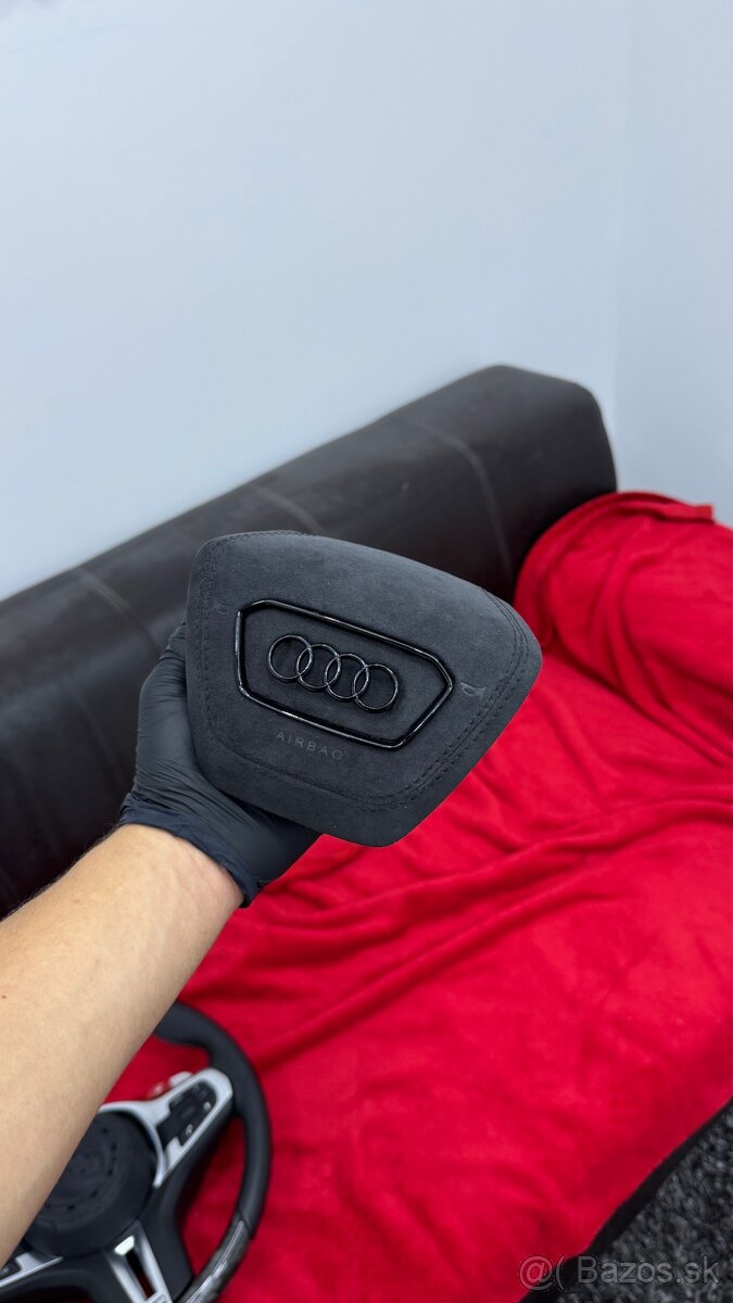 Kompletny AUDI RS alcantara AIRBAG RS6 RS7 RS5 Etronq