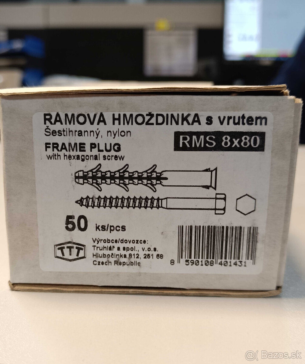 Rámové hmoždinky