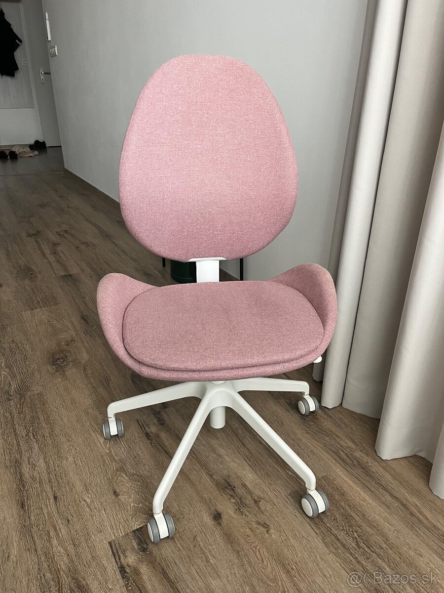 Kancelárska stolička IKEA - staroružová farba