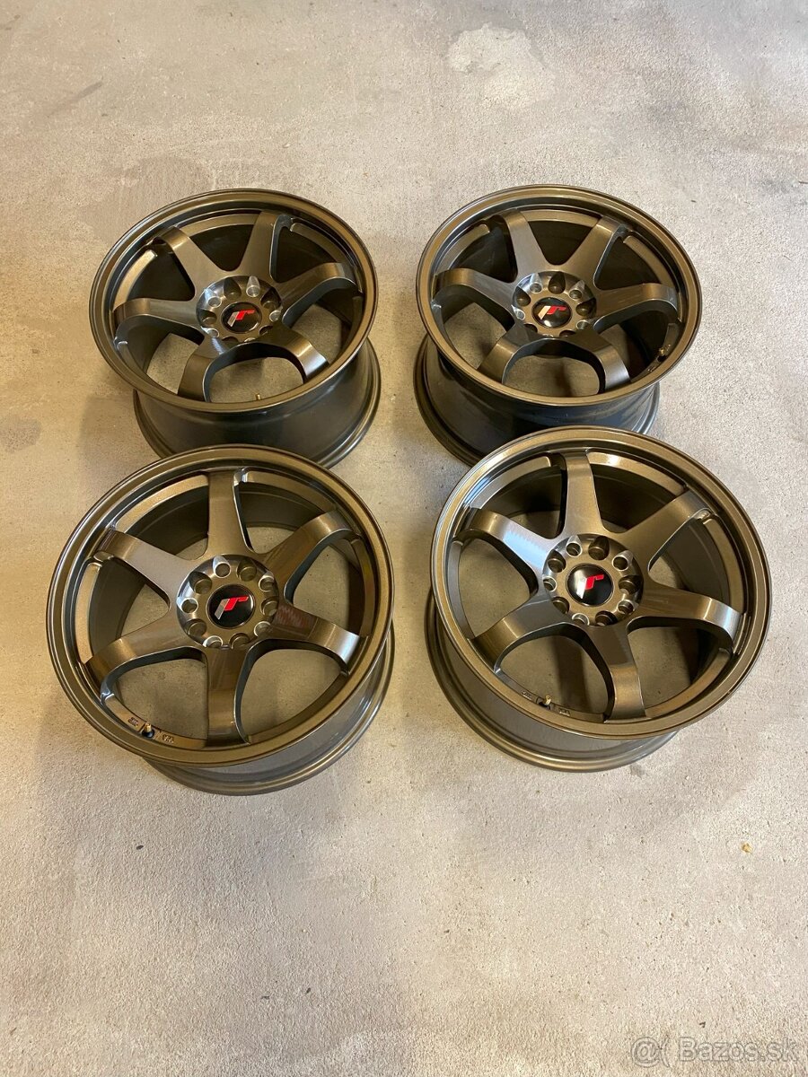 PREDAM disky Japan Racing JR3 17x9 ET30 Bronze