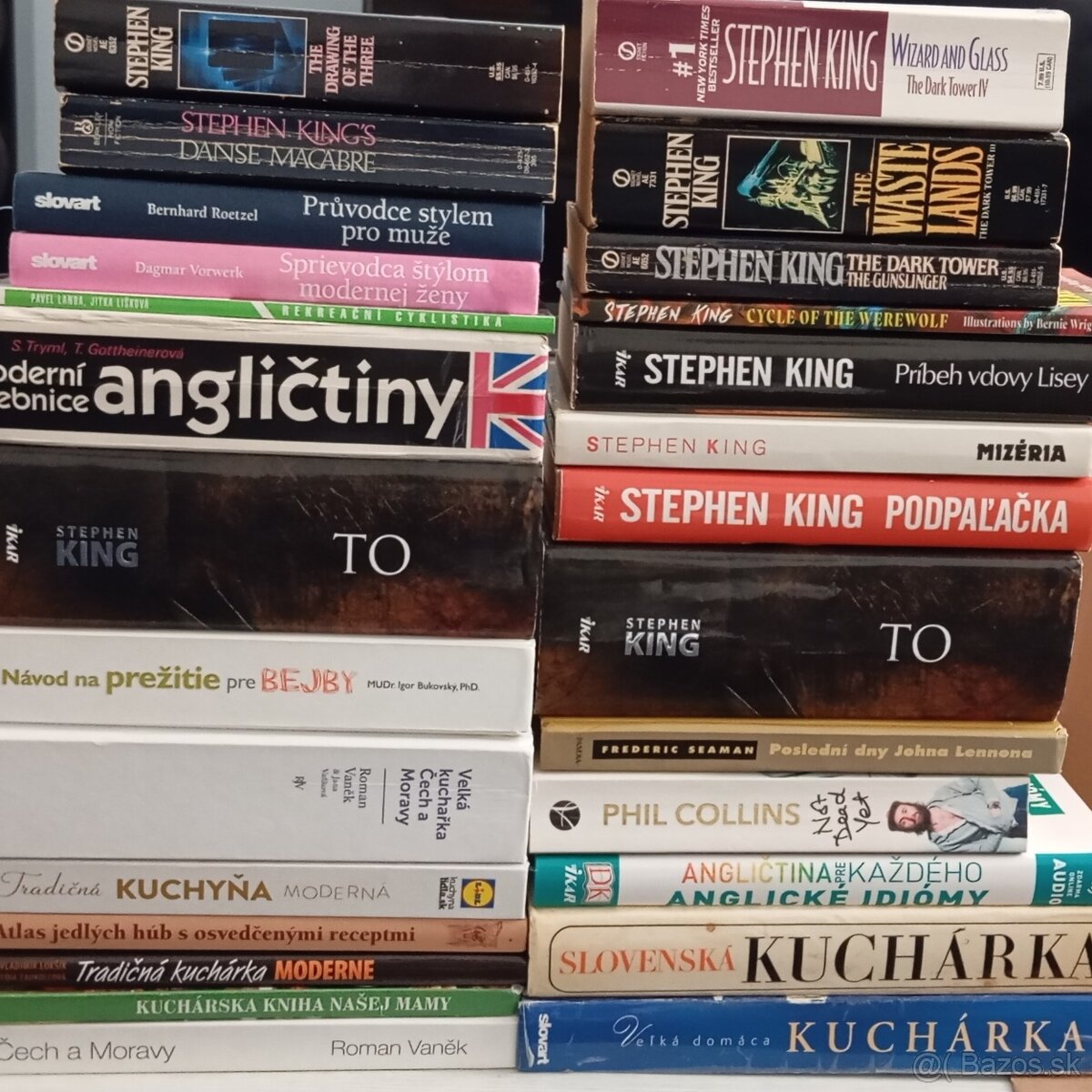 Knihy Kuchárky, anglické