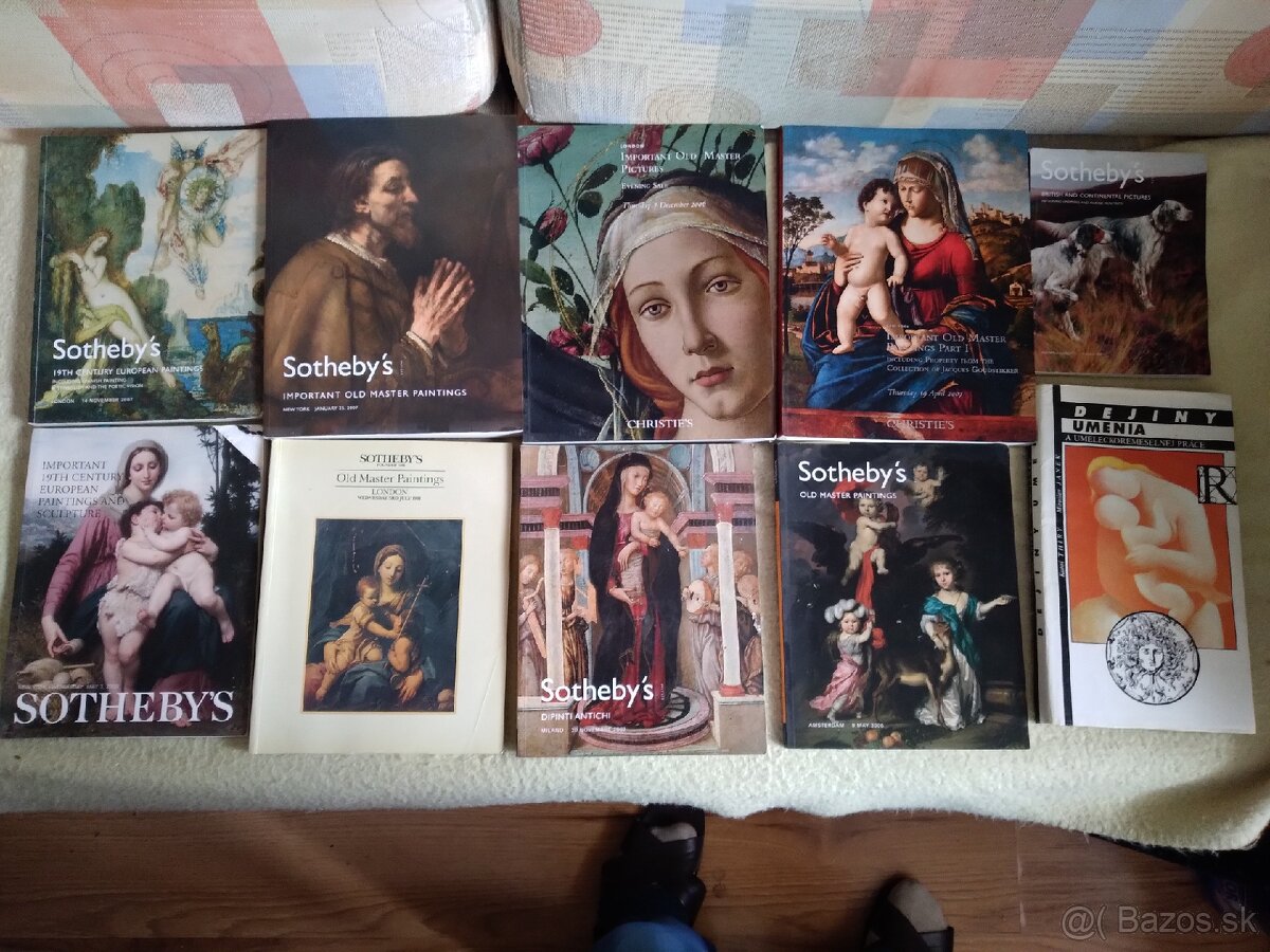 Knihy -obrazy svetovych maliarov