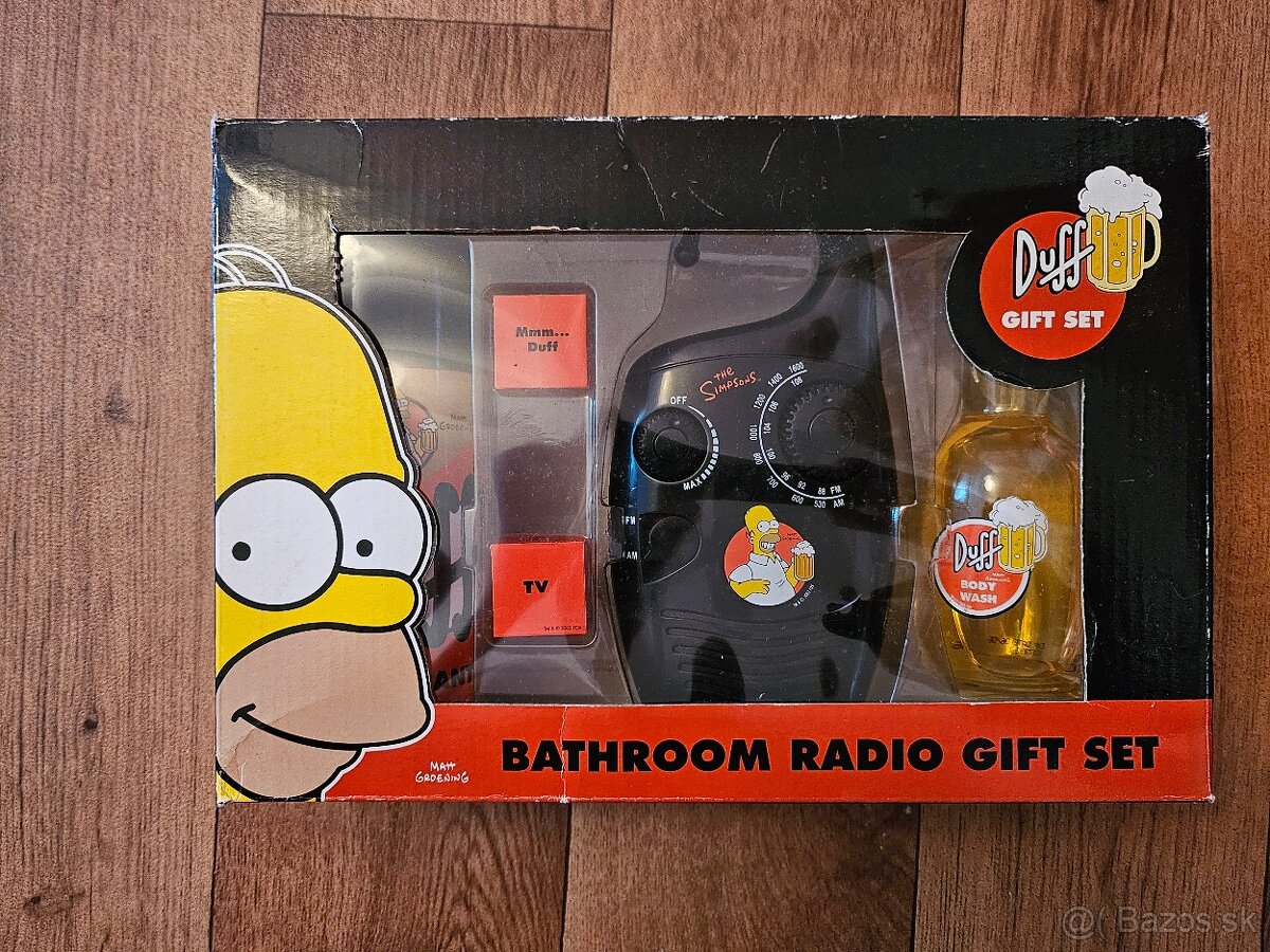 Simpsons kúpeľňový set