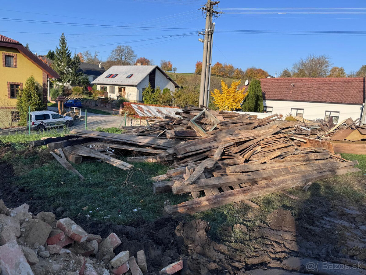 Palivové drevo - ZA ODVOZ