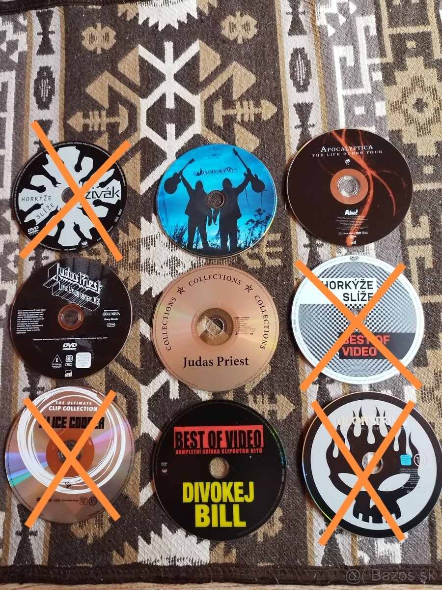 Predám Hudobné DVD