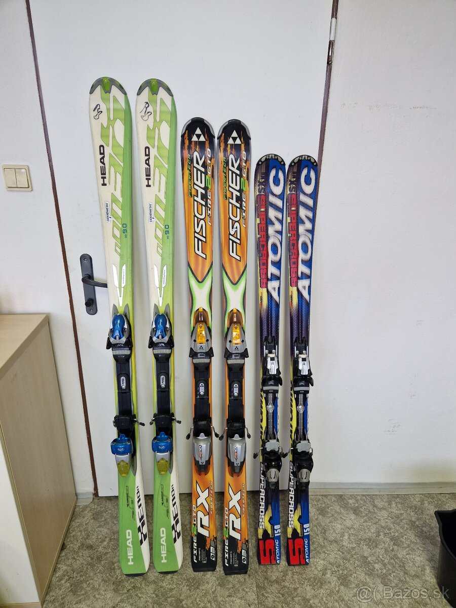 Predám jazdené lyže