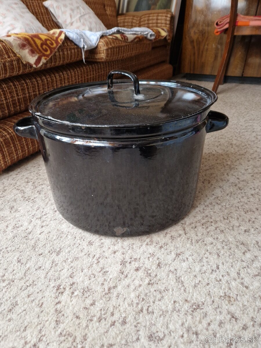 Velky 40l smaltovany hrniec