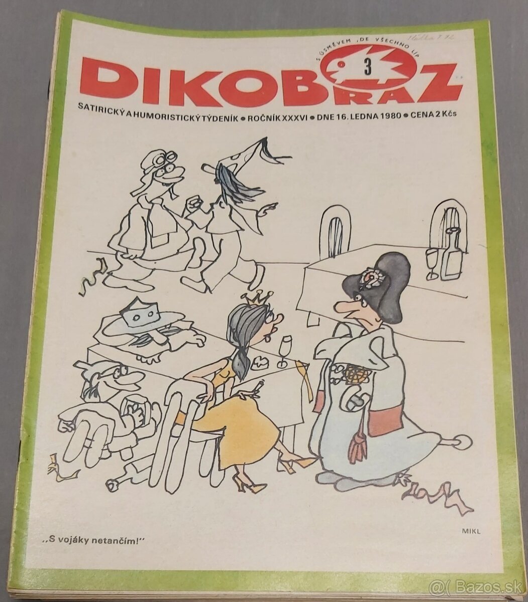 PREDÁM DIKOBRAZ KOMPLETNÝ ročník 1980