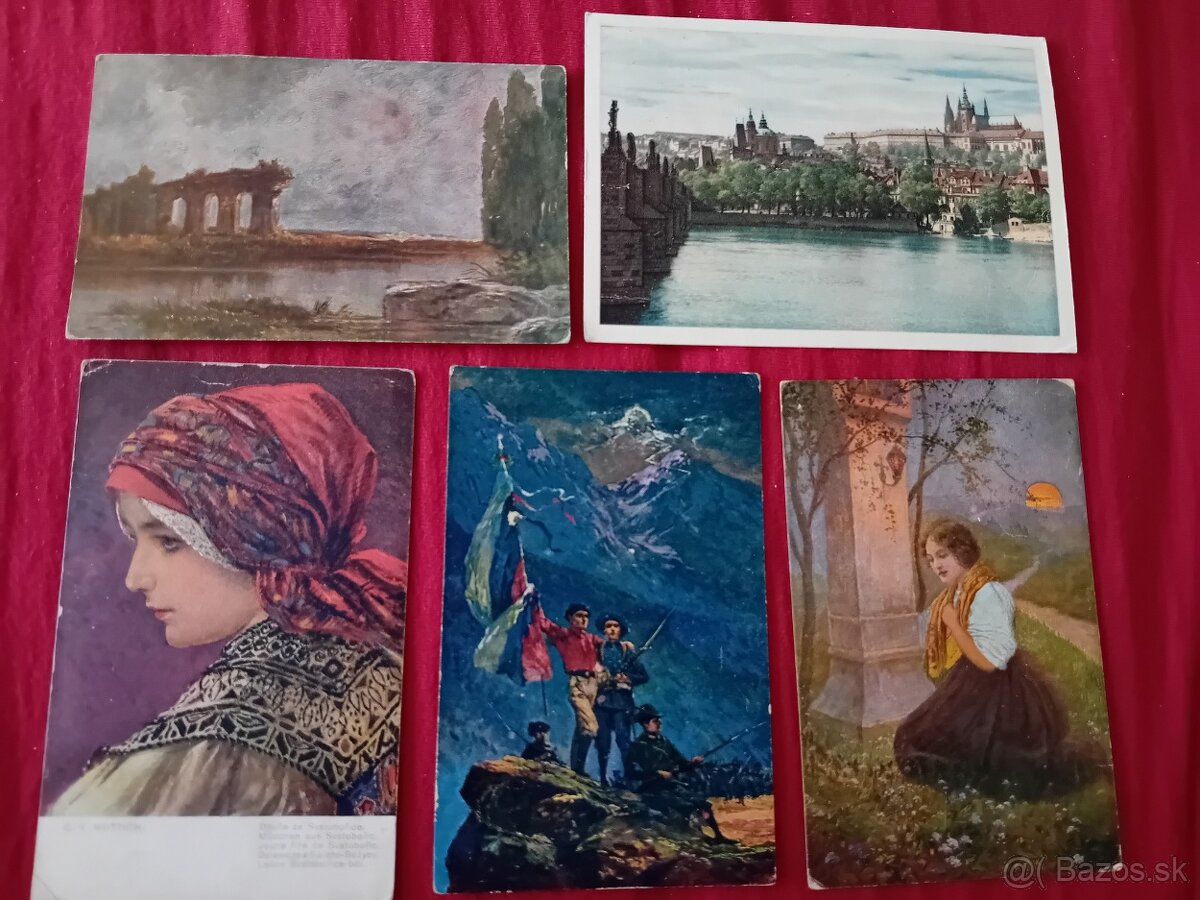 Pohladnice Ceskoslovensko 1920