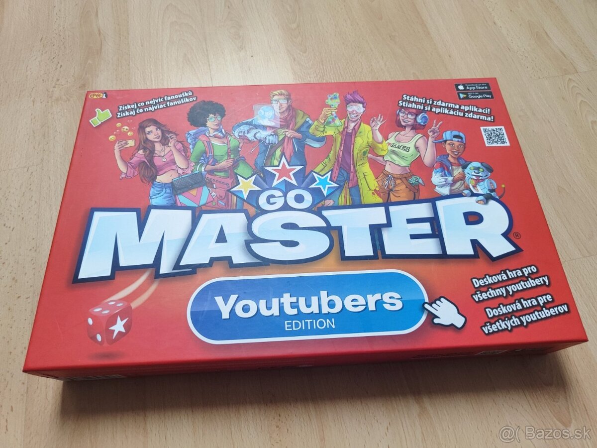 Spoločenská hra GO Master Youtubers