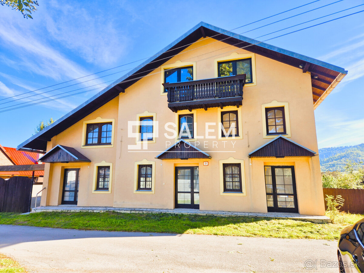 Na predaj 3-podlažný dom s nádhernými výhľadmi na Horehroní