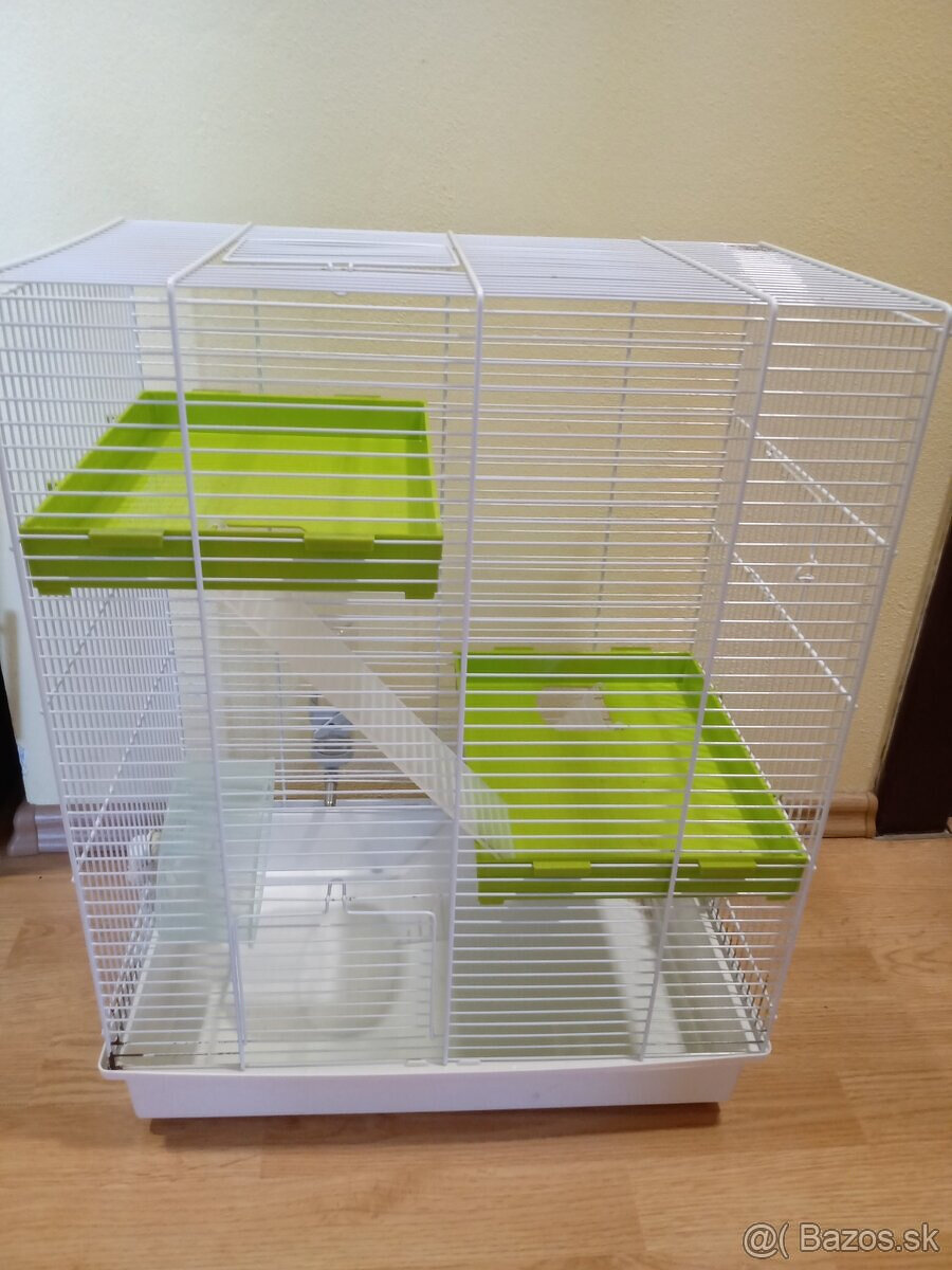 Predám poschodovú klietku pre škrečky alebo myšky