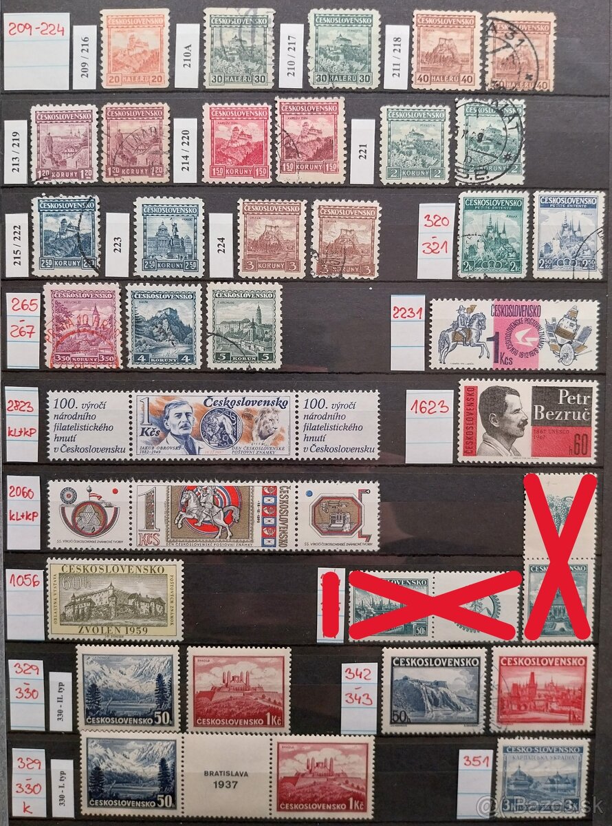 Známky ČSR – 4