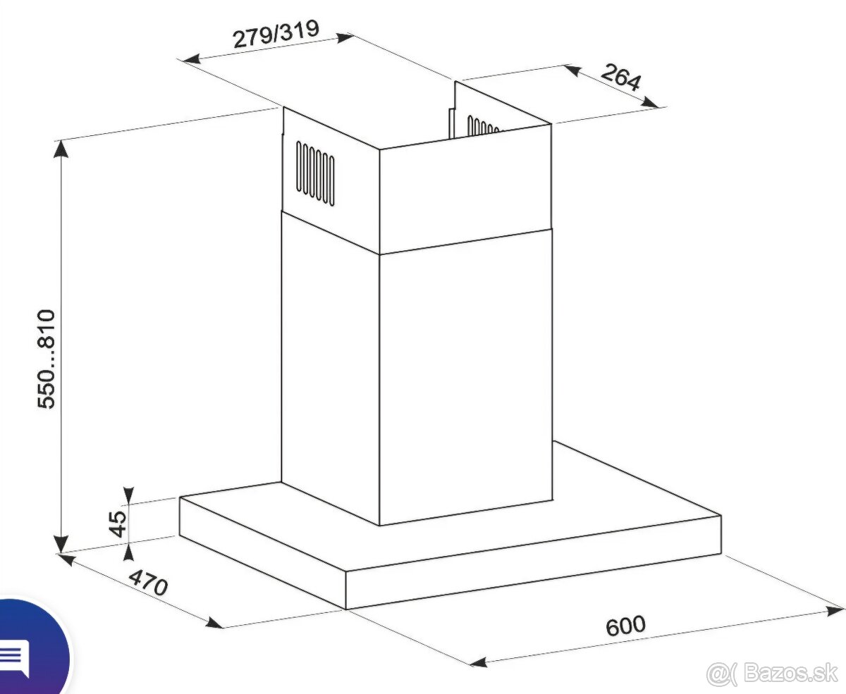Predám nový digestor