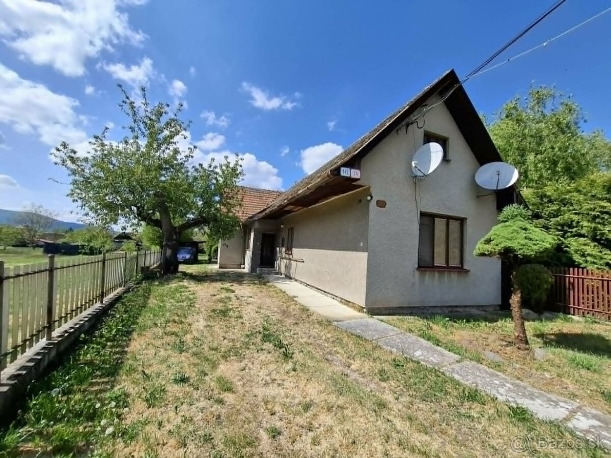 Na predaj - starší rod. dom, Kamenec pod Vt., okr. Prievidza