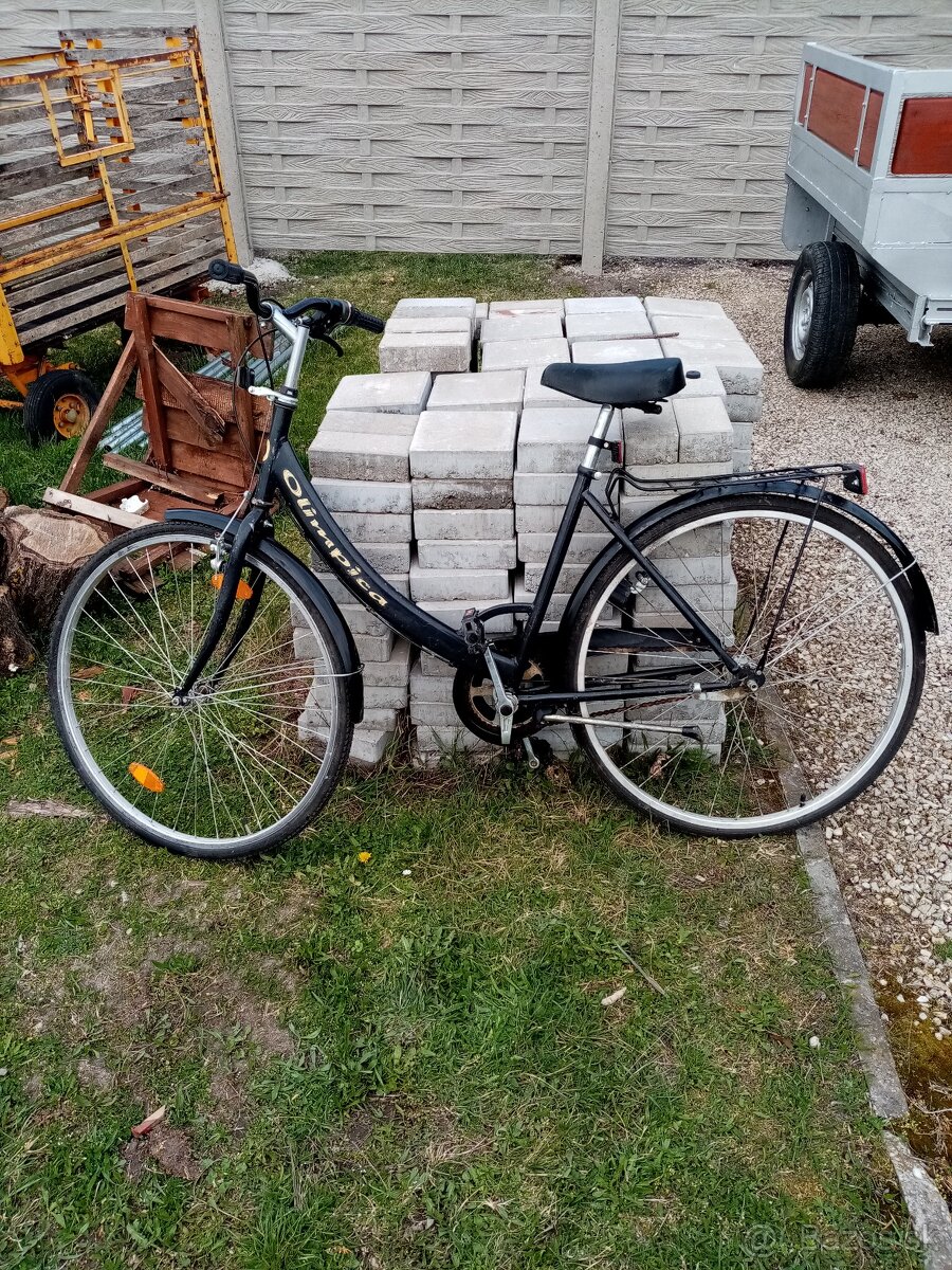 mestký dámsky bicykel