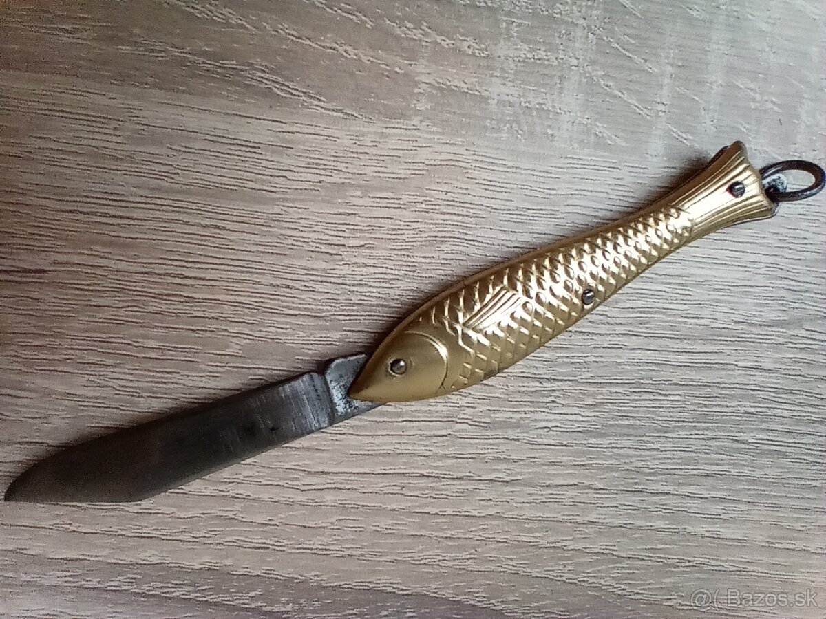 Starý ČSSR nôž rybička.