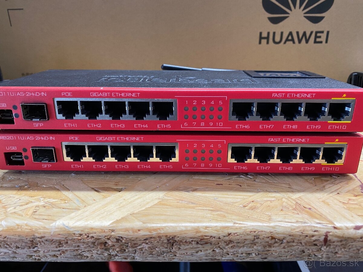 Mikrotik RB2011UIAS-2HND-IN bezdrôtový smerovač