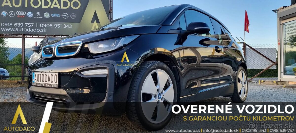 BMW I3 42,2 KWH (120 AH) TEP.ČERPADLO=KOŽA/LED SVETLÁ/PANORA