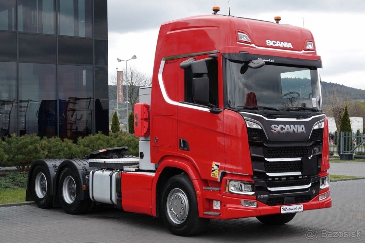 Scania R 580 V8 - 6x4 – Tahač – EURO 6
