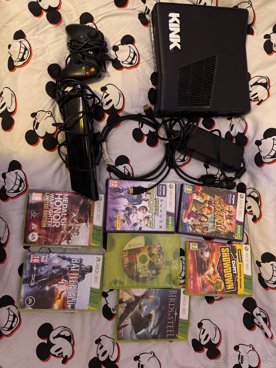 xbox 360 z hrami