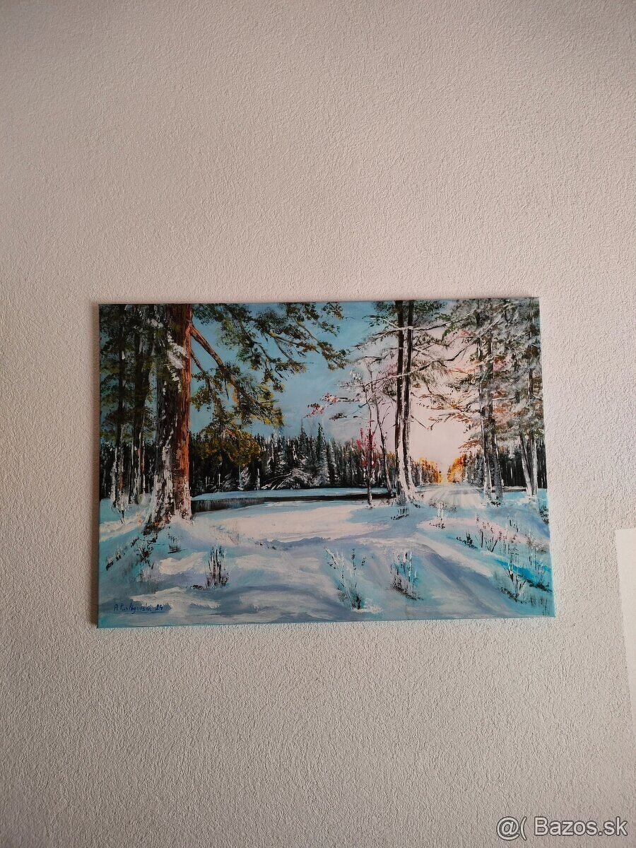 Predam ručne maľovaný obraz