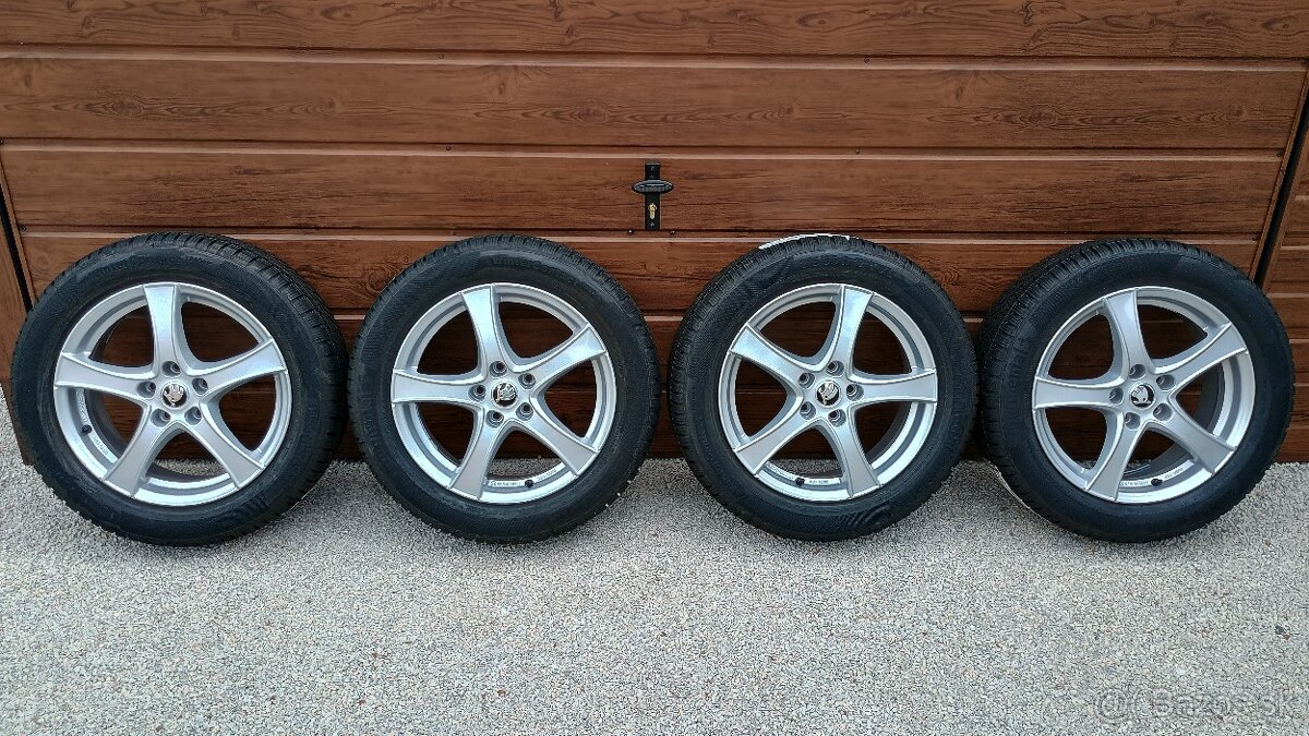 Zimná sada Škoda Superb 3, 5x112 R17