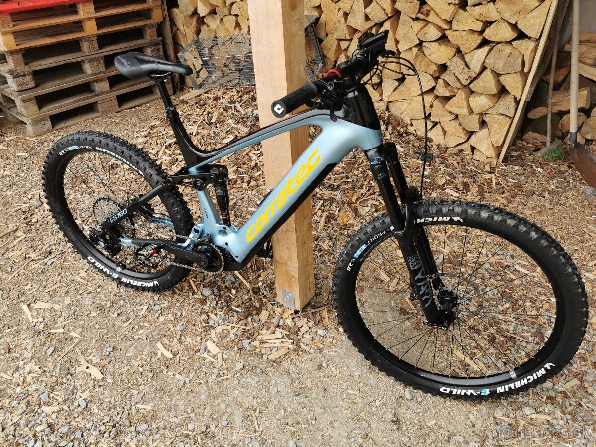 Horsky elektrobicykel mulet celoodpruzeny ram L