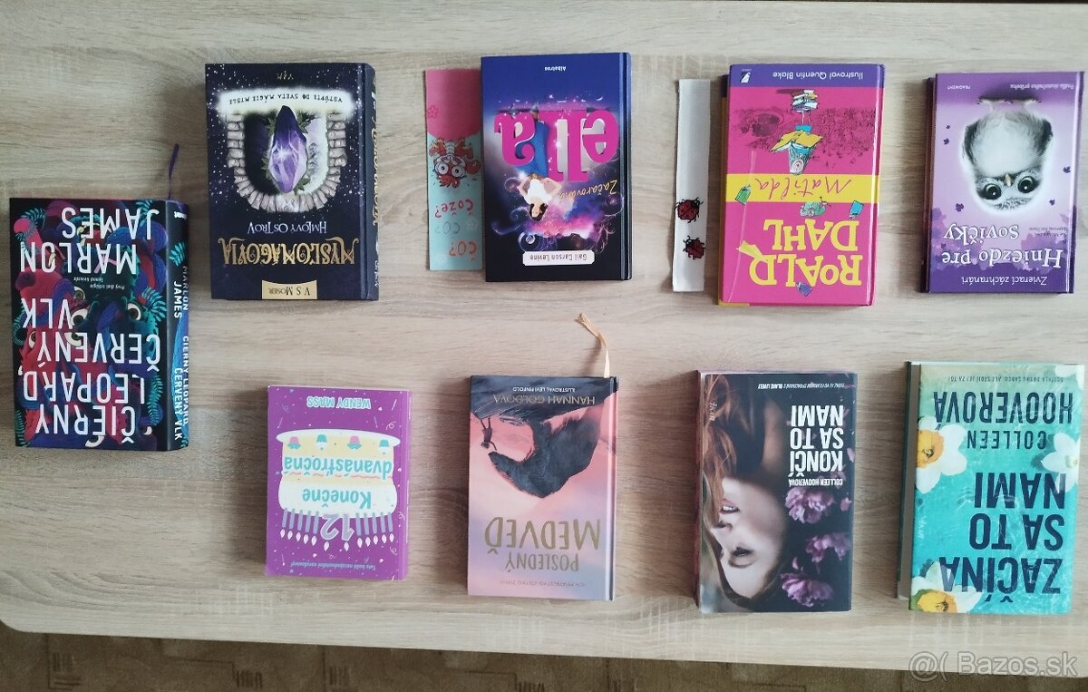 Predám knihy rôzne žánre: pre ženy, mládež,fantasy, sci-fi