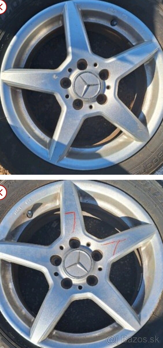 alu kolesa MERCEDES