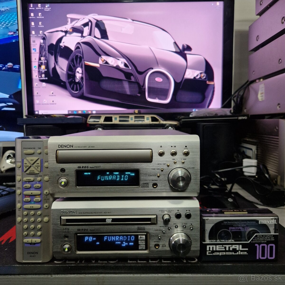 DENON ADV-M71 a DENON UD-M30...micro systémy..