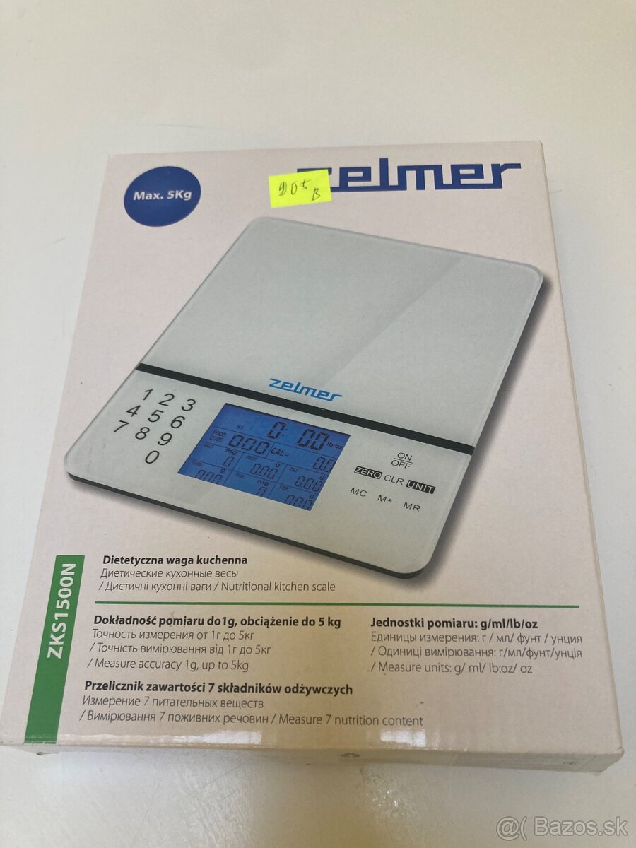Váha ZELMER - N.O.V.Á.