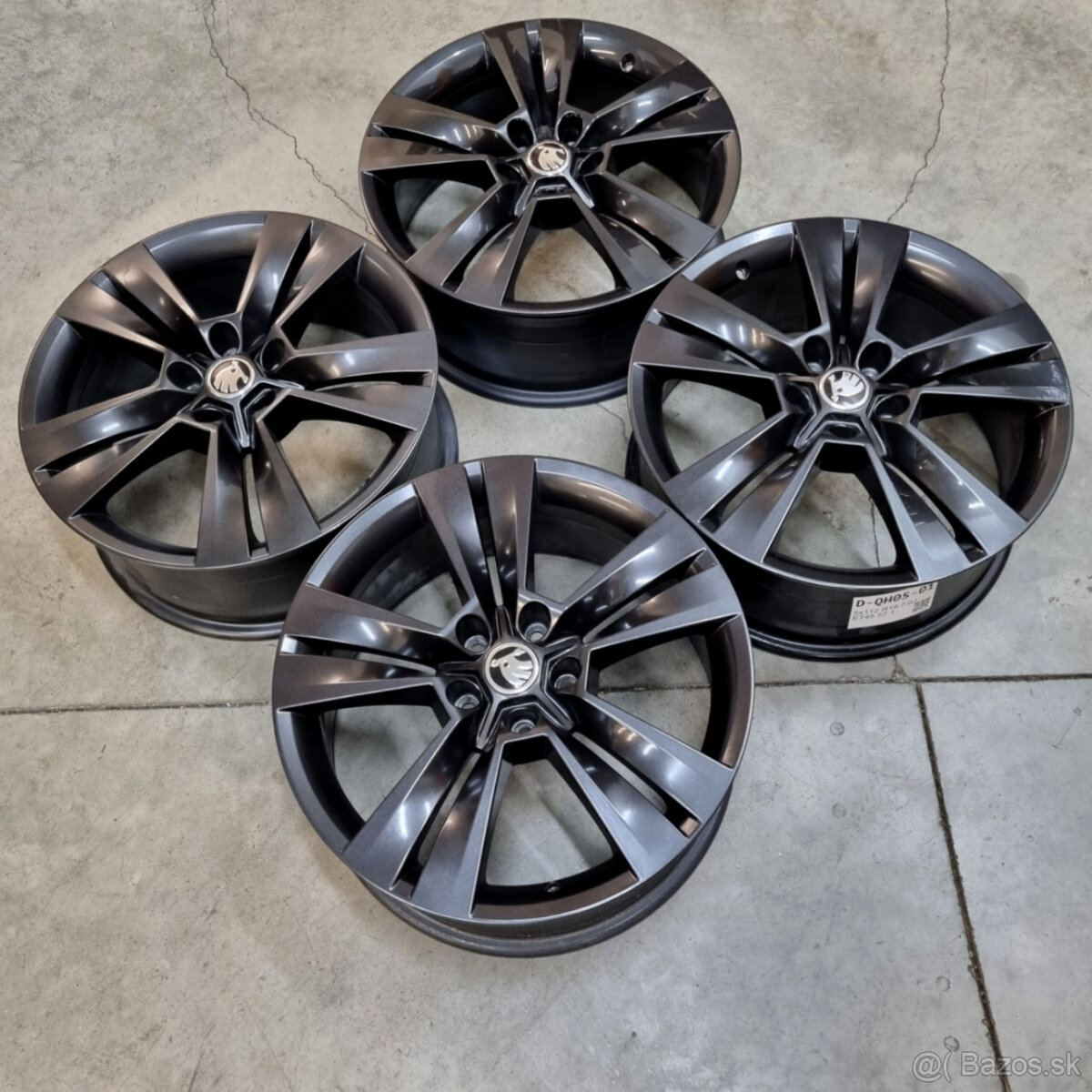 Hliníkové Škoda disky 5x112 R18 7J ET45