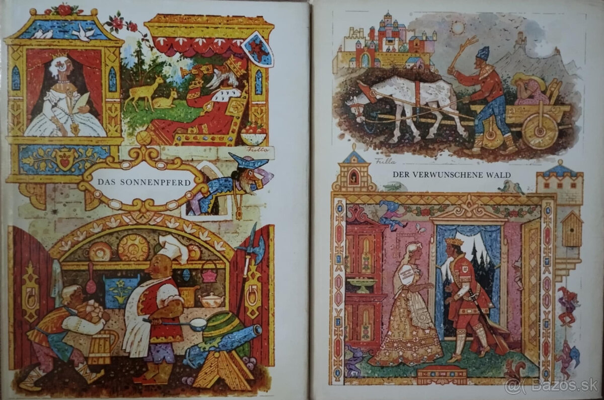 Pavol Dobšinský - Slovenské rozprávky 1 a 2 (v nemčine)