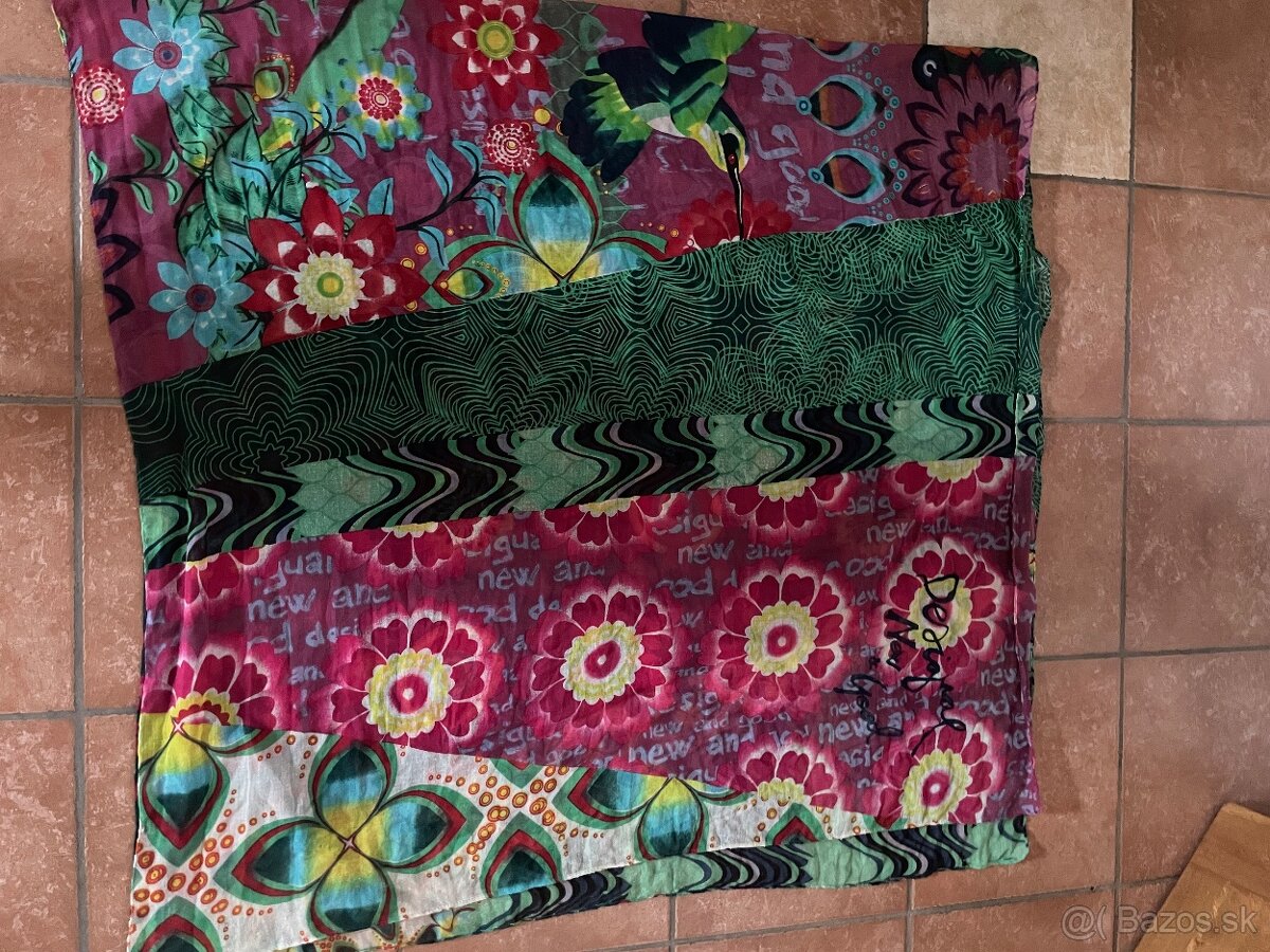 Šatka Desigual veľká 200/150cm