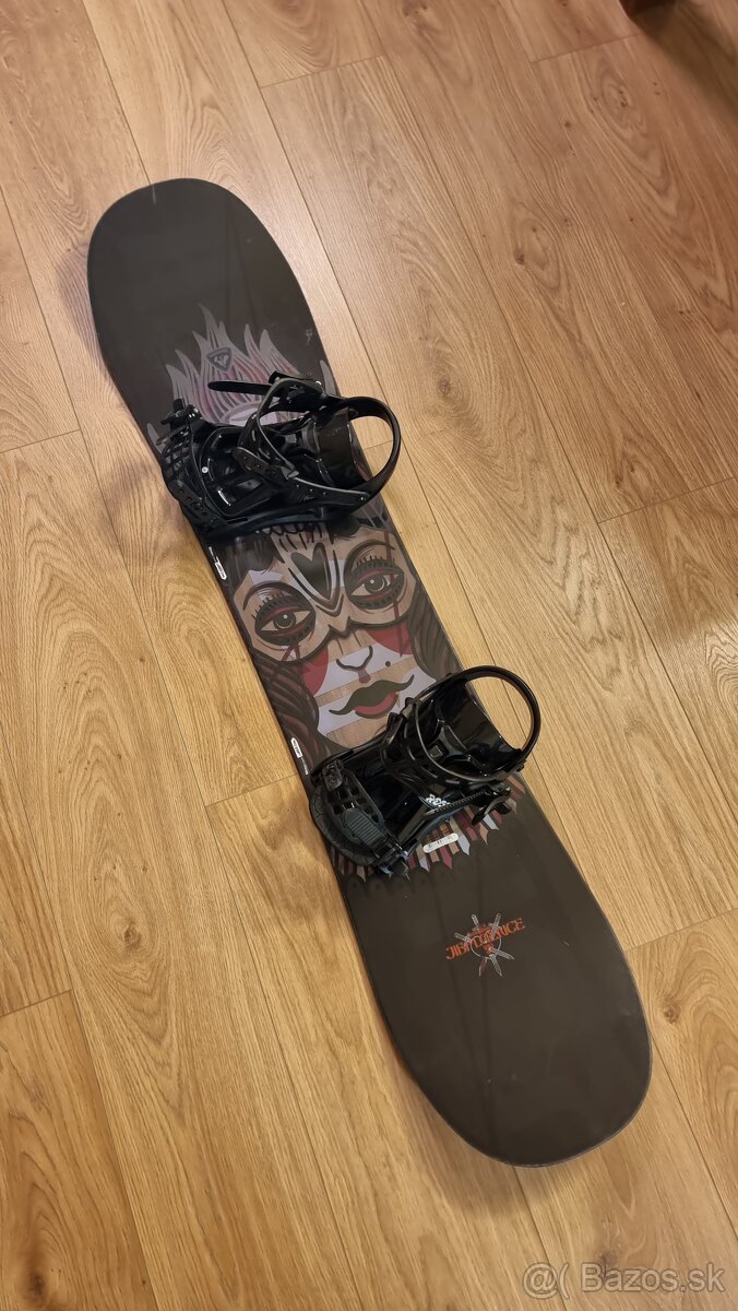 Detsky snowboard Rossignol s viazanim