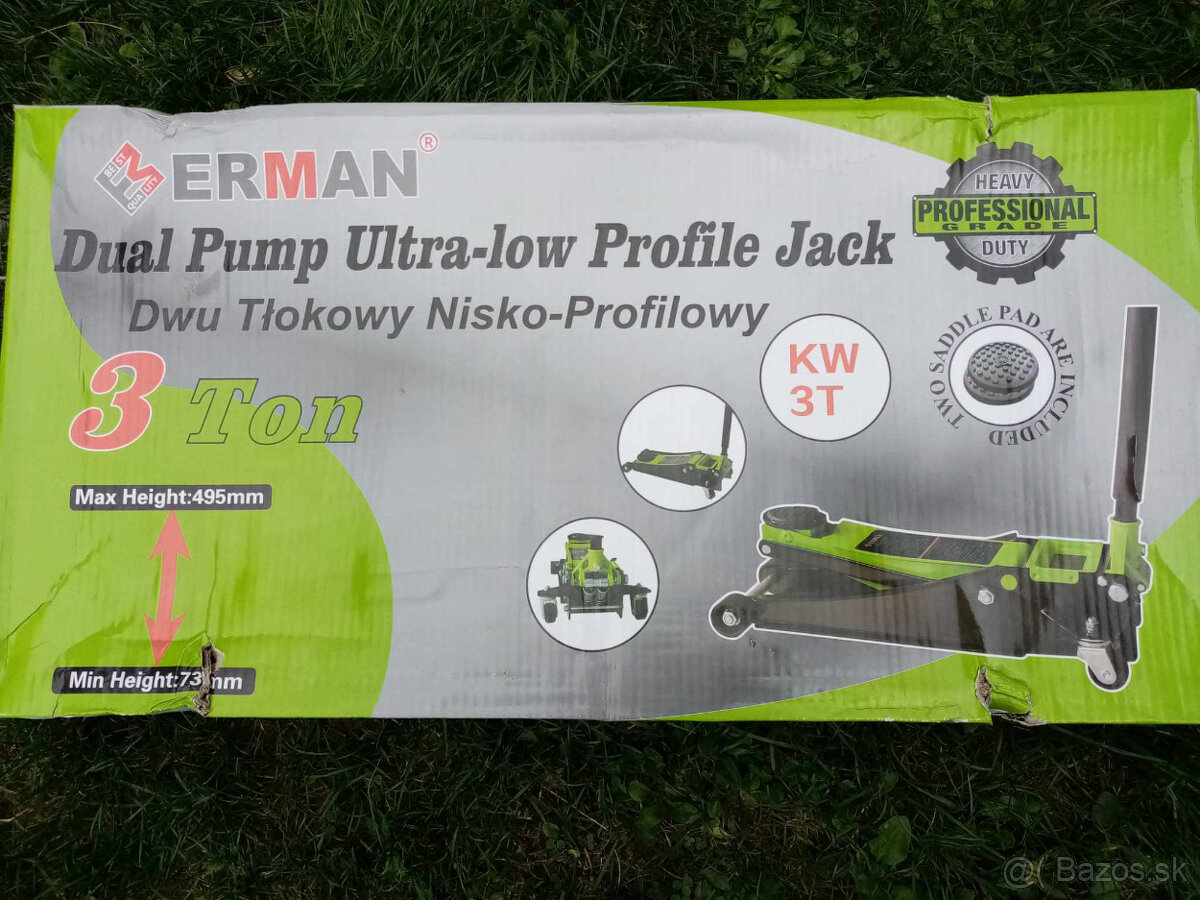 Nizkoprofilovy zdvihak